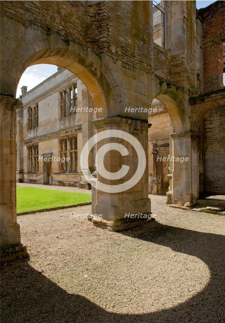 Kirby Hall, near Corby, Northamptonshire, 2012. Artist: Historic England Staff Photographer.