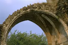 Kirkham Priory, North Yorkshire, 1999. Artist: J Richards
