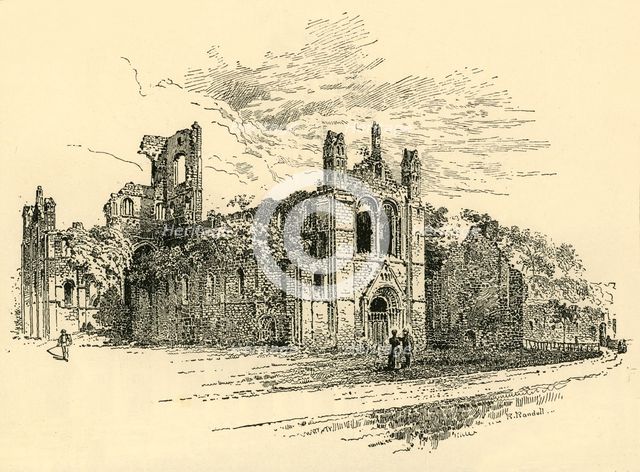 'Kirkstall Abbey', 1898. Creator: Unknown.