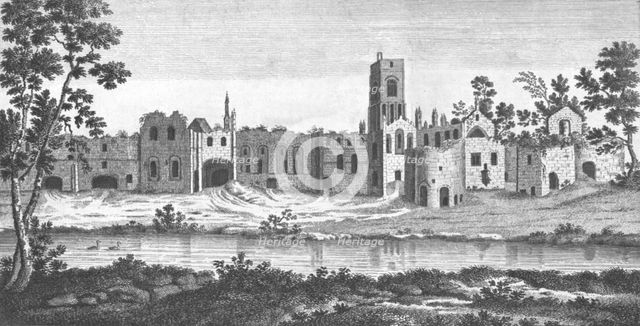 Kirkstall Abbey, Leeds, West Yorkshire, 18th century. Artist: Unknown.