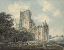 Kirkstall Abbey, Yorkshire, c1790-1802. Artist: Thomas Girtin