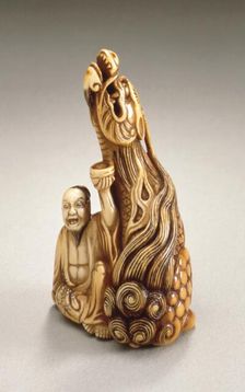 Kirin and Immortal, 18th century. Creator: Unknown