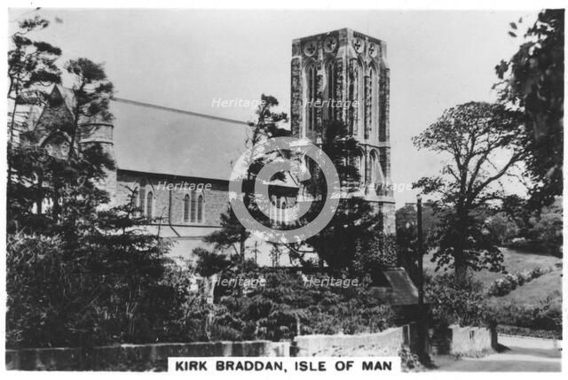 Kirk Braddan, Isle of Man, 1936. Artist: Unknown