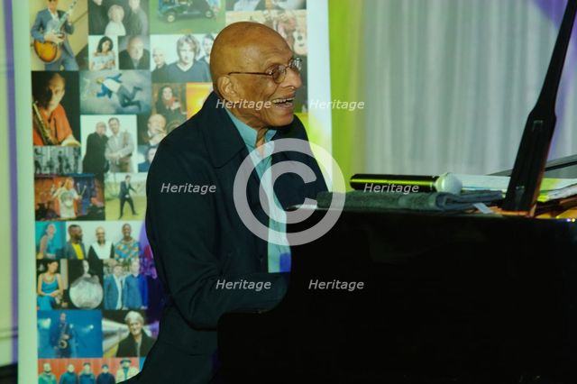 Kirk Lightsey, Watermill Jazz Club, Dorking, Surrey, 20 Sept 2022. Creator: Brian O'Connor.