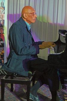Kirk Lightsey, Watermill Jazz Club, Dorking, Surrey, 20 Sept 2022. Creator: Brian O'Connor