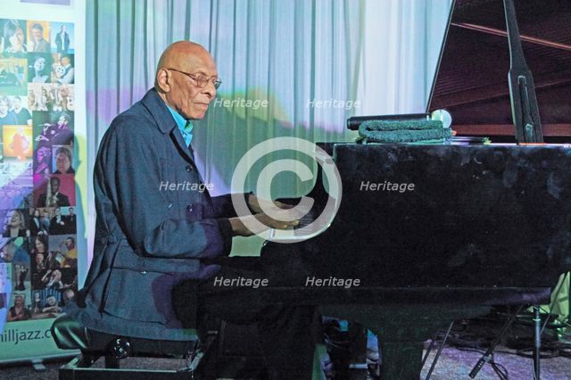 Kirk Lightsey, Watermill Jazz Club, Dorking, Surrey, 20 Sept 2022. Creator: Brian O'Connor.