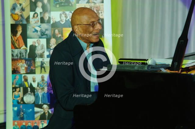 Kirk Lightsey, Watermill Jazz Club, Dorking, Surrey, 20 Sept 2022. Creator: Brian O'Connor.