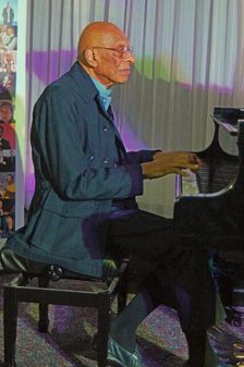 Kirk Lightsey, Watermill Jazz Club, Dorking, Surrey, 20 Sept 2022. Creator: Brian O'Connor