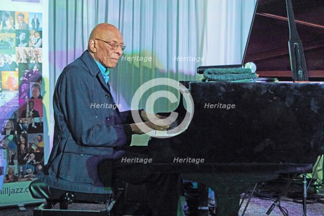 Kirk Lightsey, Watermill Jazz Club, Dorking, Surrey, 20 Sept 2022. Creator: Brian O'Connor.