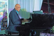 Kirk Lightsey, Watermill Jazz Club, Dorking, Surrey, 20 Sept 2022. Creator: Brian O'Connor