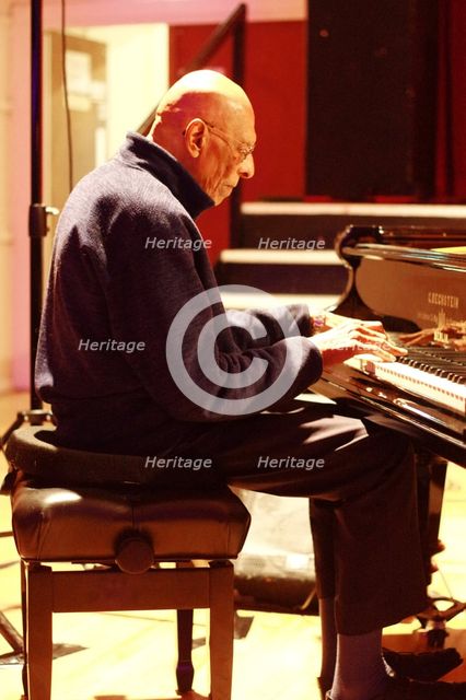 Kirk Lightsey, Kirk Lightsey – Steve Watts Duo, Battle Jazz Festival, Battle, East Sussex, July 2023 Creator: Brian O'Connor.