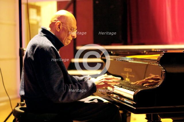 Kirk Lightsey, Kirk Lightsey/ Steve Watts Duo, Battle Jazz Festival, Battle, East Sussex, July 2023 Creator: Brian O'Connor.