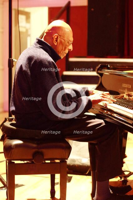 Kirk Lightsey, Kirk Lightsey – Steve Watts Duo, Battle Jazz Festival, Battle, East Sussex, July 2023 Creator: Brian O'Connor.