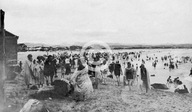 Kirra Beach, Gold Coast, Queensland, 1922. Creator: Jack Bain.