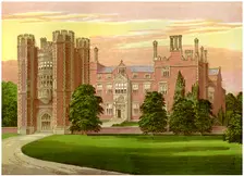 Kirtling Tower, Cambridgeshire, home of Baroness North, c1880