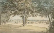Kirtlington Park, 9 October 1783. Artist: John Baptist Malchair