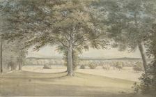 Kirtlington Park, 9 October 1783. Artist: John Baptist Malchair