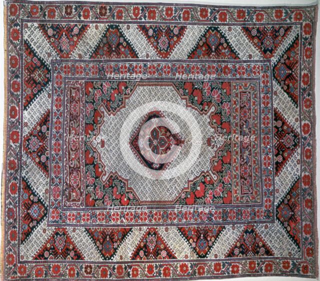 Kis' Ghiordes rug, Ottoman, Turkey. Artist: Unknown