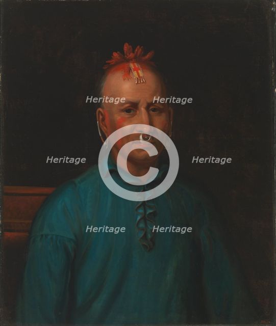 Kish-Kallo-Wa (Family Algonquian-Tribe Shawnee), 1832-1833. Creator: Henry Inman.