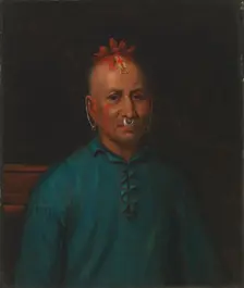 Kish-Kallo-Wa (Family Algonquian-Tribe Shawnee), 1832-1833. Creator: Henry Inman