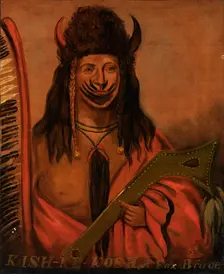 Kish-ke-kosh, 19th century. Creator: Alexander Davis Cooper