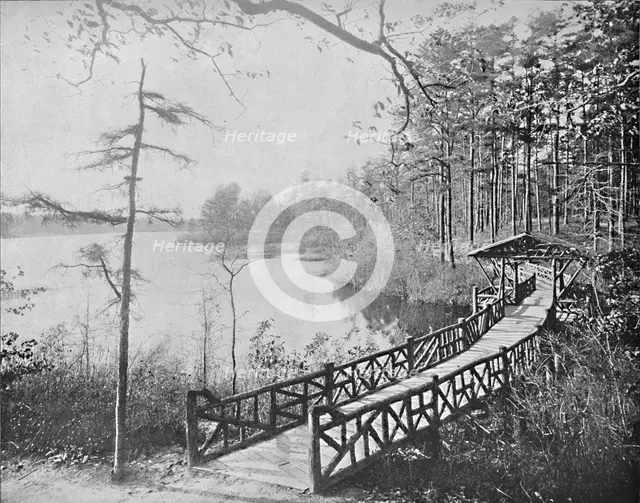 'Kissing Bridge, Lakewood', c1897. Creator: Unknown.