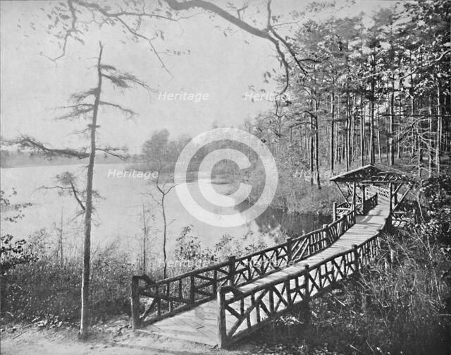 'Kissing Bridge, Lakewood', c1897. Creator: Unknown.