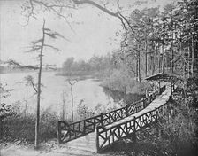 Kissing Bridge, Lakewood c1897. Creator: Unknown