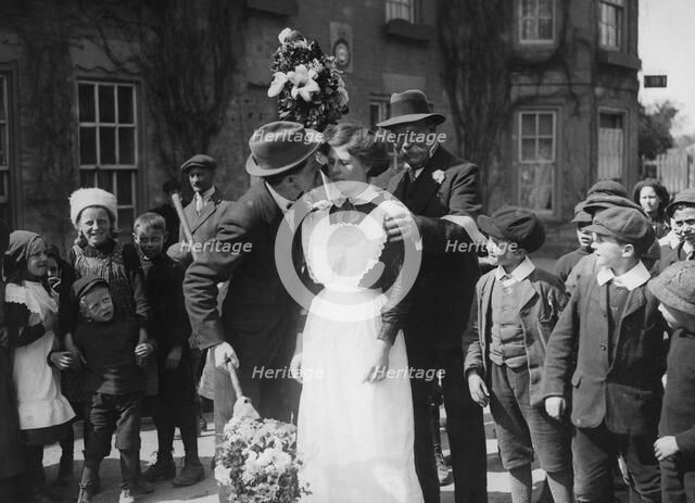 'Kissing Day', Hungerford, Berkshire, c1900s(?). Artist: Unknown
