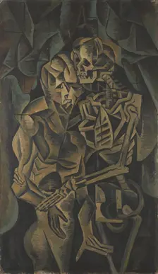 Kiss of a Death, 1912. Creator: Kubista, Bohumil (1884-1918)