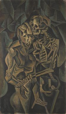 Kiss of a Death, 1912. Creator: Kubista, Bohumil (1884-1918)