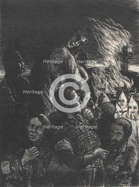 KKK (Untitled), 1940. Creator: Frank Hartley Anderson.