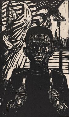 Klu Klux Klan, 1965. Creator: Arno Fleischer