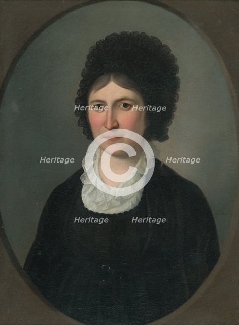 Klára Mihályi Kovács, née Lisznay Damó, 1801. Creator: Ján Jakub Stunder.