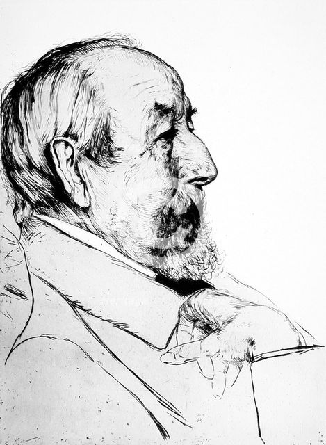 Klaus Groth, c1896. Creator: Hans Olde.