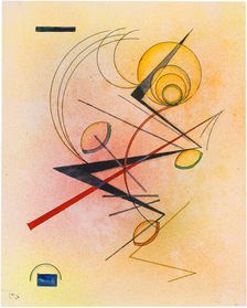 Kleines Warm, 1928. Creator: Kandinsky, Wassily Vasilyevich (1866-1944)
