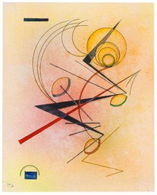 Kleines Warm, 1928. Creator: Kandinsky, Wassily Vasilyevich (1866-1944)