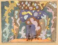 Kleines Bühnenbild (Small stage set), 1916. Creator: Paul Klee