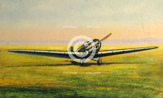 Klemm L 25 E plane, 1932.  Creator: Unknown.