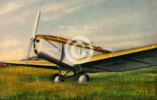 Klemm L25 VIIb plane, 1932.  Creator: Unknown.