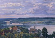 Klingenzell on the Rhine, 1913. Creator: Ferdinand Kruis