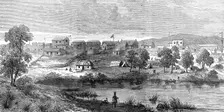 Klipdrift, at the Diamond Diggings, South Africa, 1872. Creator: Unknown