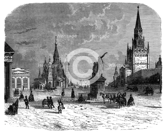 Krusnaya Place, Moscow, c1890. Artist: Unknown