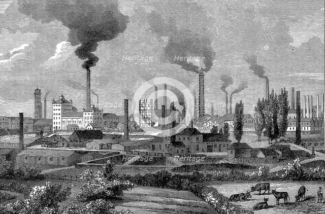 Krupp's works, Essen, Germany, 1896. Creator: Unknown.