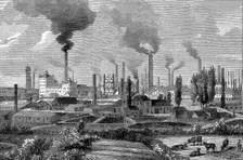 Krupp's works, Essen, Germany, 1896. Creator: Unknown