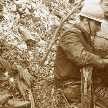 Krupp trench, Hill 140, Artois, northern France, c1915-c1916