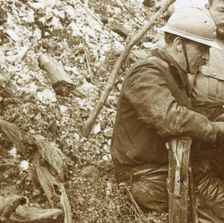 Krupp trench, Hill 140, Artois, northern France, c1915-c1916
