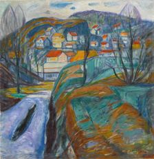 Kragerø in spring, 1929