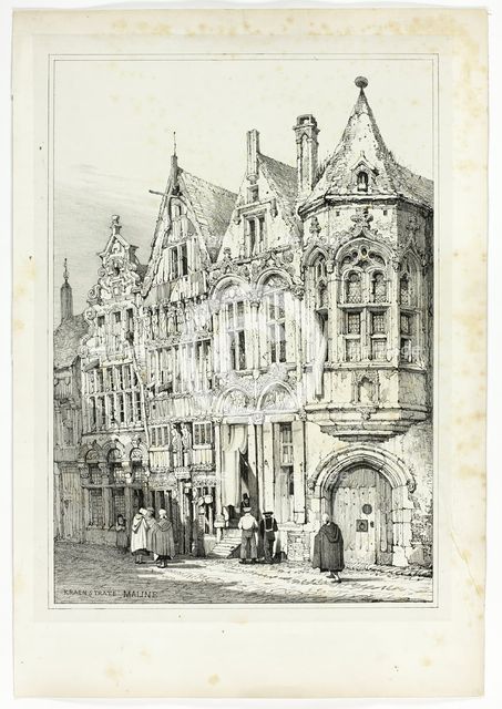 Kraenstrate Maline, 1833. Creator: Samuel Prout.