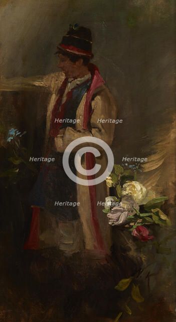 Krakovian Peasant, c1895. Creator: Waclaw Koniuszko.